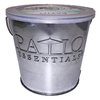 Patio Essentials Galvanized Citronella Candle For Mosquitoes/Other Flying Insects 17 oz 21257G